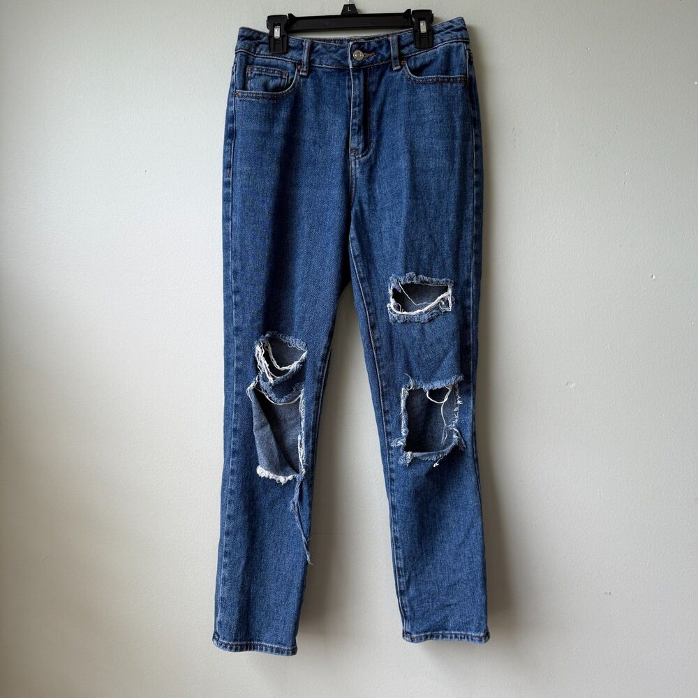Pacsun Womens Distressed Mom Jeans Size 25 ‎ Pants Destroyed Denim